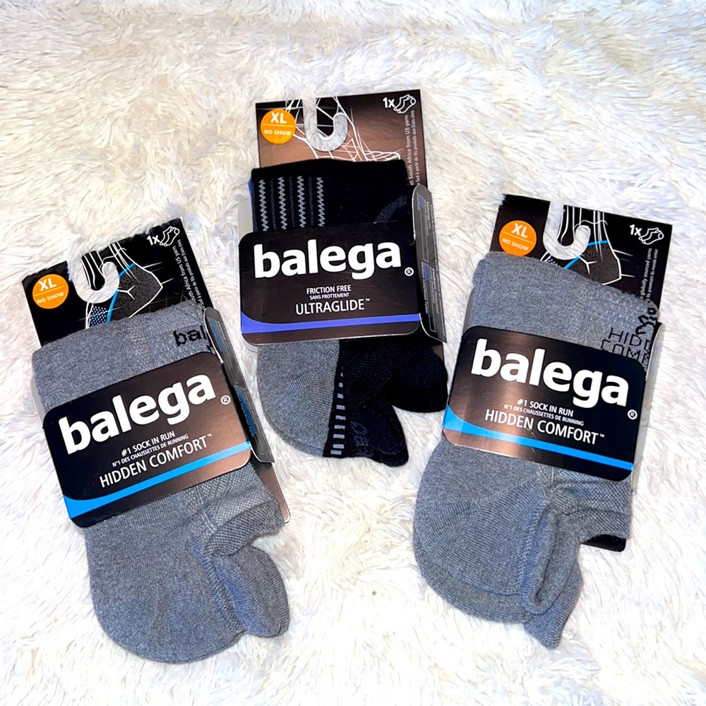 BALEGA HIDDEN COMFORT and ULTRAGLIDE NO SHOWS